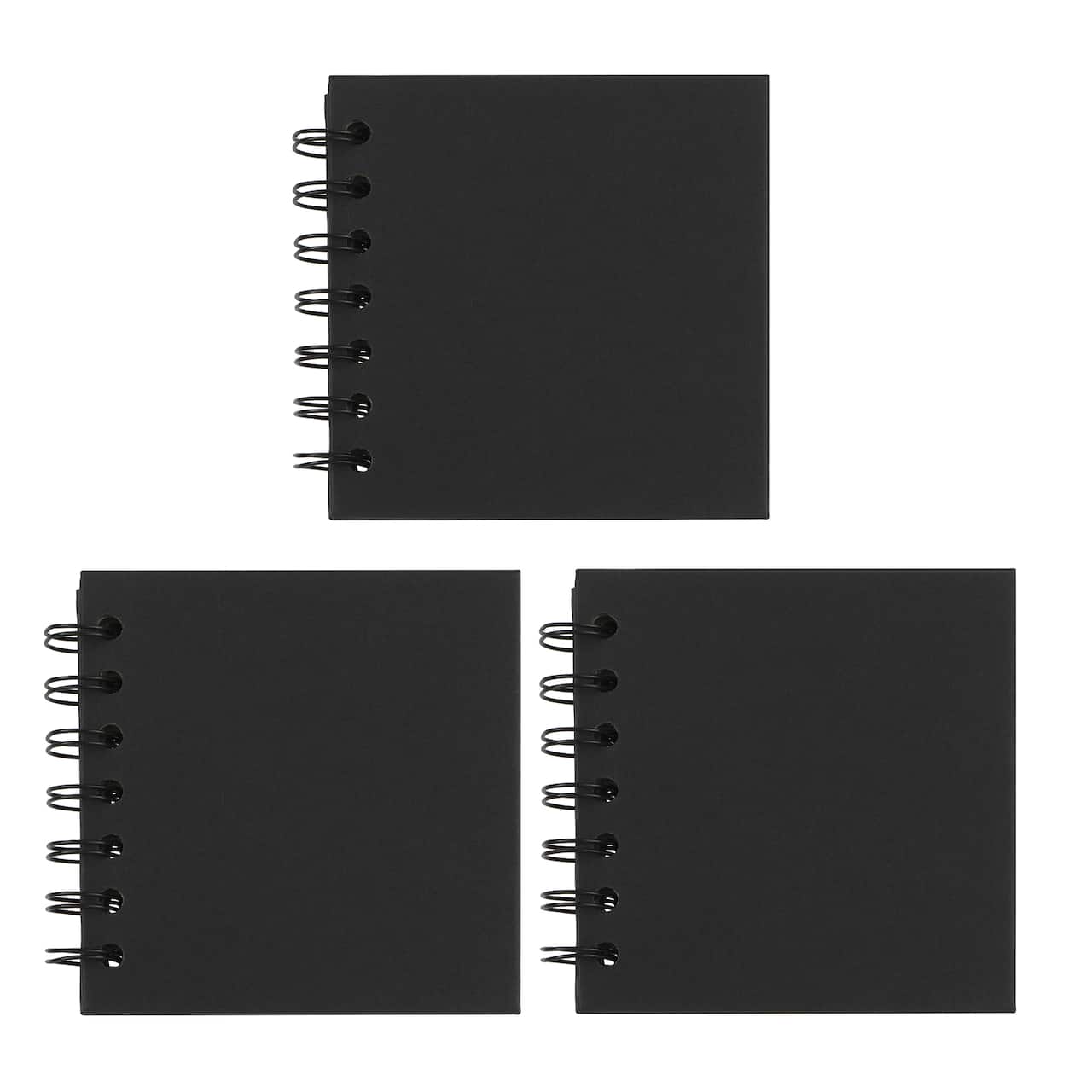 6 Packs: 3 ct. (18 total) 4" x 4" Spiral Bound Scrapbook Albums by Recollections™